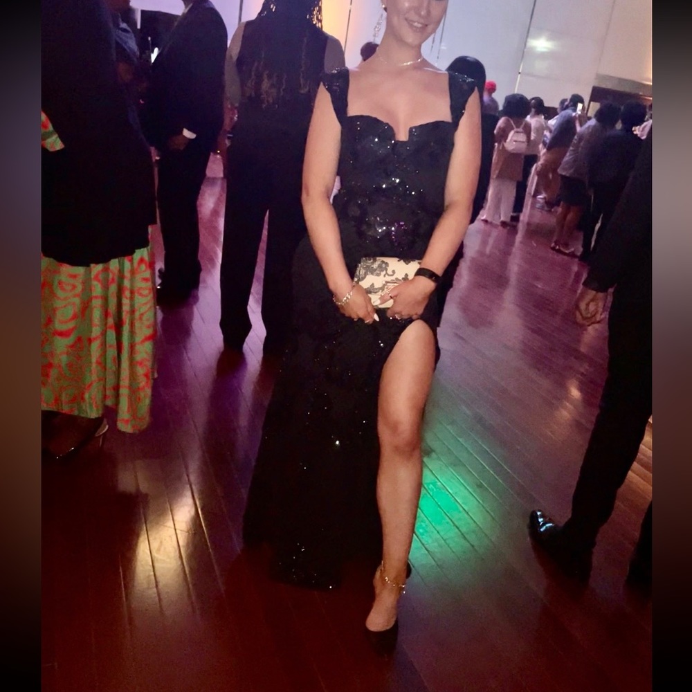 Sequin gown